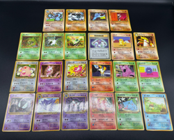 (LP/MP) 22 cards Vending Set Series Vintage Old Back 1998 Japanese pokemon Card - Image 1