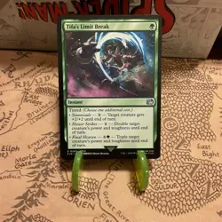 MTG Tifa's Limit Break FINAL FANTASY Regular Uncommon NM - Image 1
