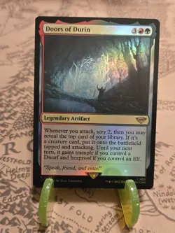 MTG Doors of Durin Universes Beyond: The Lord of the Rings Foil Rare NM - Image 1
