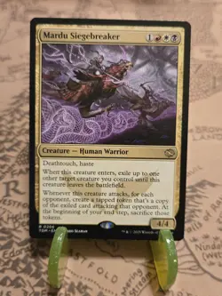 MTG Mardu Siegebreaker Tarkir: Dragonstorm Regular Rare NM - Image 1