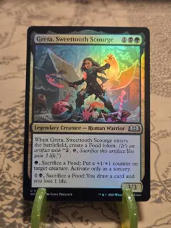 MTG Greta, Sweettooth Scourge Wilds of Eldraine Foil Uncommon NM - Image 1