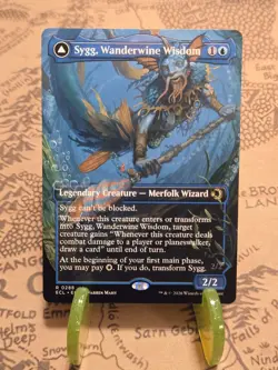 MTG Sygg, Wanderwine Wisdom Lorwyn Eclipsed Borderless Regular Rare NM - Image 1