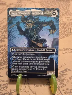 MTG Sygg, Wanderwine Wisdom Lorwyn Eclipsed Borderless Regular Rare NM - Image 2