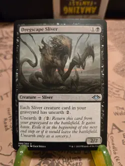 MTG Dregscape Sliver Modern Horizons Regular Uncommon NM - Image 1