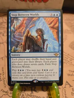 MTG Step Between Worlds Outlaws of Thunder Junction Regular Rare NM - Image 1