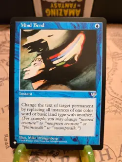 MTG Mind Bend Mirage Regular Uncommon NM - Image 1