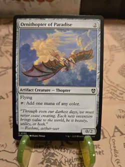 MTG Ornithopter of Paradise Commander: Aetherdrift Regular Common NM - Image 1