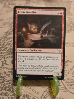 MTG Crime Novelist Murders at Karlov Manor Regular Uncommon NM - Image 1