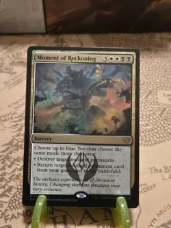 MTG Moment of Reckoning Secrets of Strixhaven Foil Rare NM - Image 1