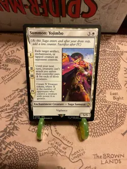 MTG Summon: Yojimbo Commander: FINAL FANTASY Regular Rare NM - Image 1