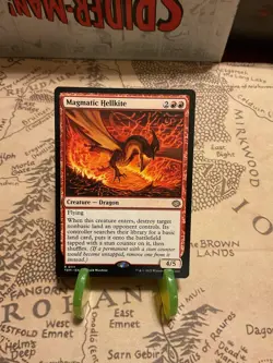 MTG Magmatic Hellkite Tarkir: Dragonstorm Regular Rare NM - Image 1