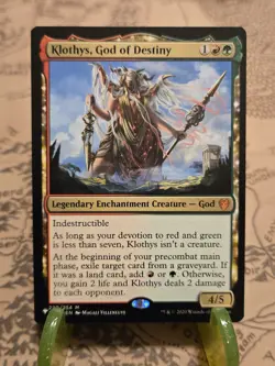 MTG Klothys, God of Destiny The List Mythic NM - Image 1