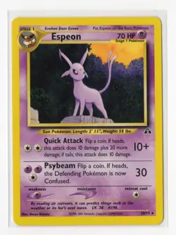 Pokemon Espeon (20) Rare Neo Discovery 20/75 NM WOTC Vintage - Image 1