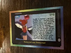 2000 Topps Pokemon EP18 Tentacool and Tentacruel TV Anim. Series 2 blue logo - Image 2