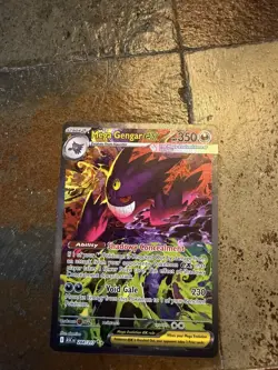 TCG Pokemon Ascended Heroes Mega Gengar 284/217 EX SIR Special Illustration Rare - Image 1