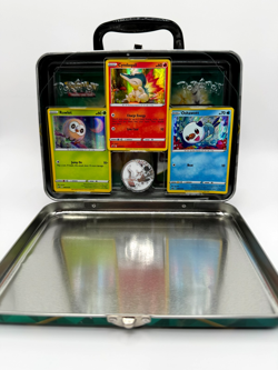 Pokemon TCG Arceus Collectors Chest Lunchbox Tin - Includes All Extras NO PACKS - Image 1