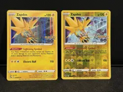 2022 Pokemon Go Legendary Bird Set Holo & Rev Holo - Image 2