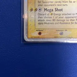 Pokemon Manectric ex 101/107 Deoxys Holo - Image 2