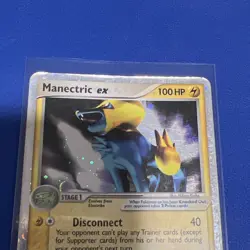 Pokemon Manectric ex 101/107 Deoxys Holo - Image 3