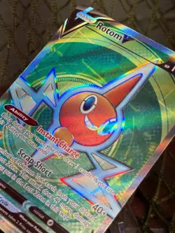 ROTOM V ~ 176/196 ~ FULL ART RARE SIR ~ Pokemon TCG: Lost Origin - Image 4