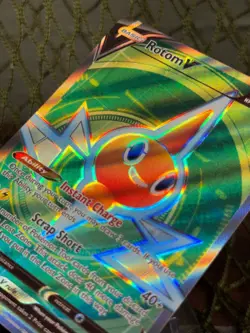ROTOM V ~ 176/196 ~ FULL ART RARE SIR ~ Pokemon TCG: Lost Origin - Image 5