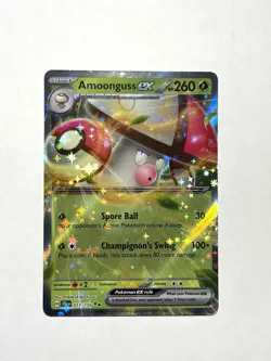 Pokemon Amoonguss EX 011/159 SV09 Journey Together Double Rare Holo 260 HP - Image 1