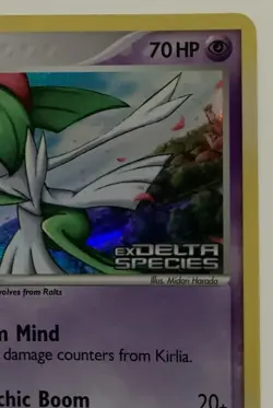 Pokemon TCG Kirlia EX Delta Species 47/113 Reverse Holo Uncommon NM - Image 3