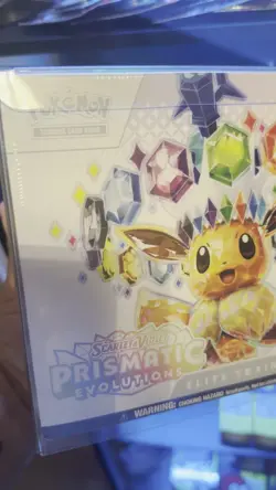 Pokemon Prismatic Evolutions Elite Trainer Box ETB Factory Sealed - Image 2