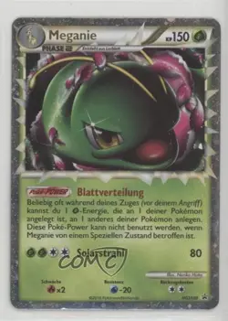 Meganium Holo German Pokemon HeartGold & SoulSilver Black Star Promo #HGSS08 - Image 1