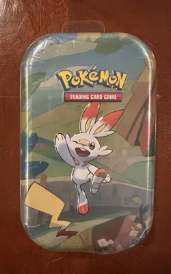 Pokemon TCG Sword & Shield Galar Pals Scorbunny & Pikachu Mini Tin Set - Image 1