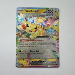 Pokemon Pikachu ex 057/191 SV8 Surging Sparks Illustration Rare Holo (#2) - Image 1