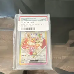 Pokemon TCG Eevee ex SVP 174/SV-P Scarlet & Violet Promo Holo English PSA 10 - Image 1