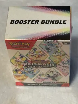 Pokemon TCG Scarlet & Violet Prismatic Evolutions Booster Bundle NEW Sealed - Image 2