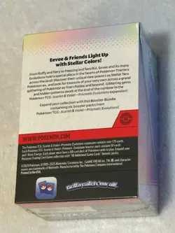 Pokemon TCG Scarlet & Violet Prismatic Evolutions Booster Bundle NEW Sealed - Image 3