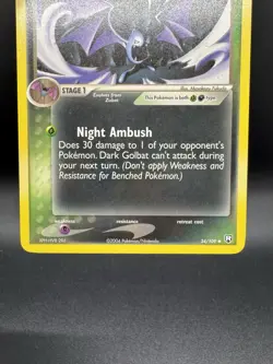 Pokemon TCG Dark Golbat 34/109 EX Team Rocket Returns NM - Image 4
