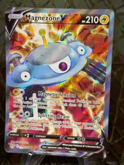 MAGNEZONE V ~ 175/196 ~ FULL ART RARE SIR ~ Pokemon TCG: Lost Origin - Image 1