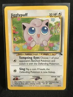 Pokemon TCG Jigglypuff 8/18 Southern Islands Keiko Fukuyama - Image 1
