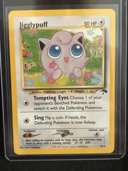 Pokemon TCG Jigglypuff 8/18 Southern Islands Keiko Fukuyama - Image 3
