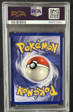 1999 Pokemon TCG Base Set Squirtle Card PSA 8 Shadowless - Image 2