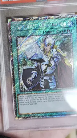 Crossout Designator Platinum Secret Rare RA02-EN063 1st Ed Yugioh PSA 10 POP 4 - Image 2