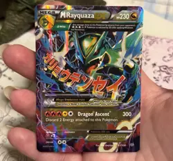 M Rayquaza EX 61/108 XY Roaring Skies Ultra Rare Card Pokemon TCG - Image 1