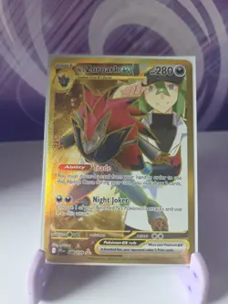 Pokemon TCG Journey Together N's Zoroark EX Hyper Rare Card 189/159 - Image 1