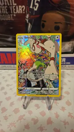 2022 Smeargle TG10/TG30 Trainer Gallery Silver Tempest Pokemon Card - Image 1