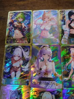 Genshin Impact Waifu 12 Card Lot - Beautiful Goddess Story Cards Yelan Jean Mona - Image 3