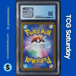 2023 POKEMON JP S&V CLAY BURST #074/071 RAICHU ART RARE CGC PRISTINE 10 - Image 2