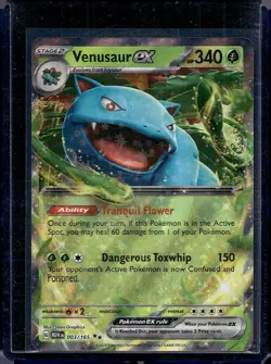 Pokemon Venusaur ex 003/165 Scarlet & Violet 151 SV NM 🔥 - Image 1