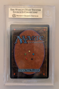MTG Beta Mountain Land Magic the Gathering BGS 8 - Image 2