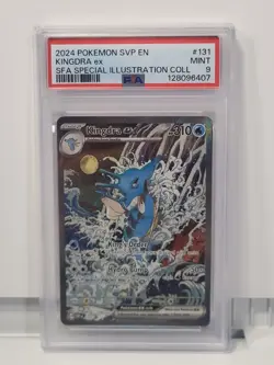 Pokemon Kingdra ex SVP 131 PSA 9 Mint Shrouded Fable - Image 1