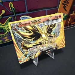 2016 Delphox BREAK 14/124 Rare BREAK XY - Fates Collide - Image 2