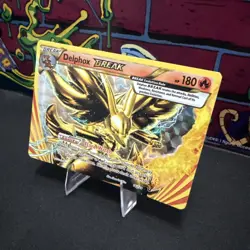 2016 Delphox BREAK 14/124 Rare BREAK XY - Fates Collide - Image 3